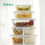 GLASS KITCHEN FOOD STORAGE CONTAINER BOX FOR MICRO-WAVE OVEN