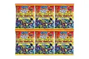 TNT Sour Chews Lollies Candy Liquid Filled Assorted Flavours 1kg Bag 6 Pack