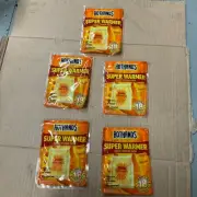 5 PACK HotHands SUPER Hand and Body Warmers Safe Natural Odorless Heat