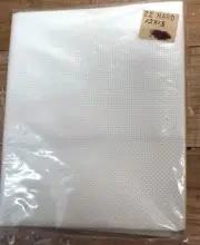 22 Count Hardanger Canvas White 12x15 Inches Needlework Embroidery Craft Fabric