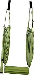 Hellery Yoga Stretching Strap, Waist Back Stretch Band, Inversion Trainer, Leg Stretcher Strap for Fitness