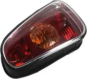 CLZCNQLX 1x Rear Brake Tail Lamp Cover Shell Compatible for Mini Cooper R50/R52/R53 Prefacelift 63216935783 MC2800101 2001-2004 Assembly(Left and Right)