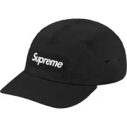 Supreme | FW20 Dry Wax Cotton Camp Cap Hat | Black | OS | BRAND NEW! ✨️