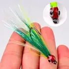 25 Pack Minnow Fly Fishing Flies Lure For Salmon Trout Sea Bass Steelhead