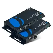 4K HDMI Over Optical Fiber Extender And Bi-Directional IR (UHD-FO10-K)