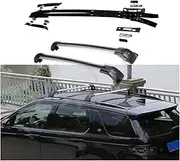 Aluminum 4PCS Roof Rail Cross Bars Compatible for Land Rover Discovery Sport 2015-2024(Silver)