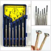 6Pcs Mini Watch Screwdriver Set Precision Jewelry Eyeglasses Repair Tool Kit New