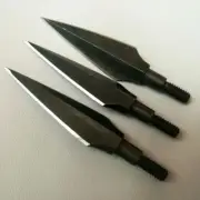 3pcs Willow Shape Bow and Arrow Archery Recreation Universal Thread Arrow Head