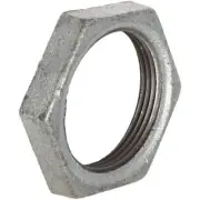 Anvil 8700162657, Malleable Iron Pipe Fitting, Locknut, 1-1/4" NPT Female,