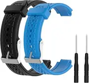Muovrto Replacement Strap for Garmin Forerunner 25,Soft Silicone Sport Band Wath Strap Replacement Band