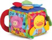 Melissa & Doug - Musical Farmyard Cube, Sensory Soft Block for Kids
