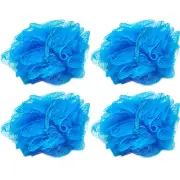 Bath Loofah Shower Sponge Exfoliator Shower Body Back Scrubber Mesh Pack Of 4