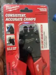 Milwaukee 48-22-3075 Ratcheting Modular Crimper RJ11 & RJ45 NEW