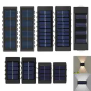 Double Head LED Wall Light External 3000K-6500K Garden Outside Wall Mounted Lamp