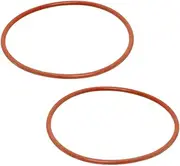 2-Pack Red Rubber O-Rings for Motor Sealing – Compatible with Fisher & Paykel Dishwashers | Part No: 523049