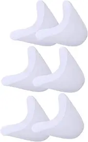 ORFOFE 3 Pairs Toe Pad Ballet Supplies Toe Pouches Toe Caps Toe Cushion Toe Protector Toe Pouch Pads Toe Protection Toe Cover White