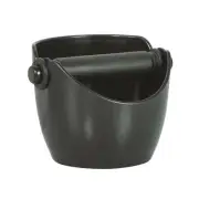 Avanti Knock Box Coffee Barista Bin Grinds Tamp Waste Tube/Bucket (Black)