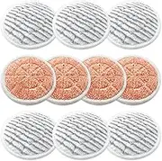 Eifrthe 10-Pack S7000 Replacement Steam Mop Pads,Compatible with Shark S7001 S7000AMZ, S7000 S7001TGT S7201 Series Steam Mop Pads,Steam & Scrub All-in-One Scrubbing Mop Pads