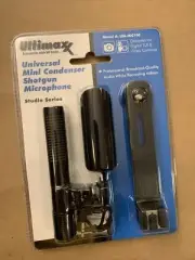 Ultimaxx Universal Mini Condenser Shotgun Microphone for Cameras UM-MIC100