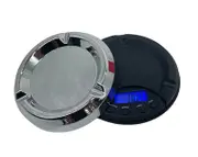 Ash Tray Jewellery Scale 500g Stainless Steel Platform 100g Max. SCP27