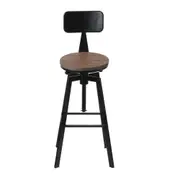 Bar Stools Kitchen Counter Chair Vintage Metal Chair Dining Stool Lift 34x105cm