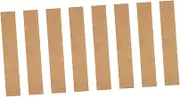 Cork Board Strips Cork Memo Board Strip Self-Adhesive Cork Wall Strip Tiles for Office