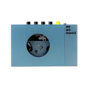 We Are Rewind Portable Bluetooth Modernised Portable Cassette Player Kurt Blue