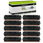 10PK 201X CF400X BK High Yield Color Toner Fits For HP LaserJet M277n M252 M252n