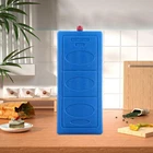 Ice Brick Pack for Cool Bag Portable that Simply Stays Frozen Travel Ice Freezer