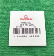 Genuine Omega 5295 PX Watch Crystal With Gilt Tension Ring, NOS