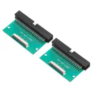 2pcs FFC FPC Connector Board 40 Pin Double Row Right Angel DC3 Male Pin Header