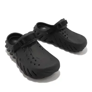 卡駱馳 Crocs Echo Clog 波波克駱格 全黑 黑 男鞋 女鞋 洞洞鞋 【ACS】 207937001