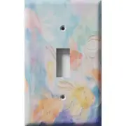 SnazzySwitch Pastel Fish Decorative Light Switch Plate Cover