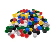 140pcs Mixed Color Tactile Button Caps Kit For 12×12×7.3mm Tact Switch
