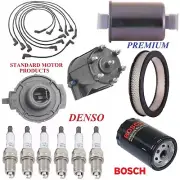 Tune Up Kit Filters Cap Spark Plugs For PONTIAC GRAND PRIX V6 4.3L 1986-1987