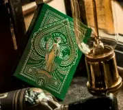 Theory11 Green Tycoon Playing Cards Poker Chamber Magic NEW