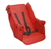 Joovy CABOOSE REAR SEAT Full Size Multi-Position Recline 5 Point Harness 45lbRED