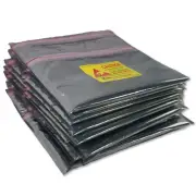 Lot of 10 8" x 8" Z-MAR Static Shield Bags Transparent, Cushioned, Electrostatic