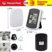 LCD Wireless Weather Station Clock Indoor/Outdoor Digital Thermometer Hygrometer