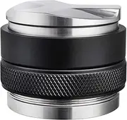 58mm Coffee Distributor & Tamper, Dual Head Coffee Leveler Fits for Portafilter, Increased Adjustable Depth- Professional Espresso Hand Tampers