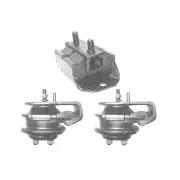 Front + Rear Engine Mount Kit for Ford Courier PC Raider UV 2.6L 4Cyl 2WD 4WD