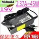 TOSHIBA 2.37A,45W 原廠充電器-19V, W105,PA5177E-1AC3,PA5177U-1ACA,PA3622E-1AC3,PA3822E-1AC3,PA5044U-1ACA