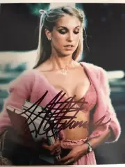Heather Thomas Signed Sexy Zapped The Fall Guy 8x10 Photo With COA (b)