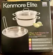 Kenmore Elite Devon Heavy Gauge Stainless Steel Tri-Ply Induction 5-piece Set