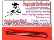 POOL CUE CARE - POOL CUE DENT BURNISHER REMOVE DENTS & DINGS FROM POOL CUE SHAFT