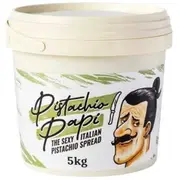 Pistachio Papi Spread Italian 5kg Bulk Tub Made In Italy