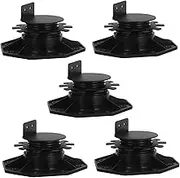 ROMISBABA Deck Support Base 5 Adjustable Pedestals Heavy Duty Floor Supports for Paver for Cabinets and Floors