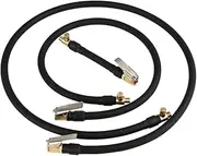 DRESSOOS Stem Inflate Extender 60cm Extensions Hose Fit Vehicles Bike Motorcycle Pump Adapter