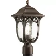 NIB Outdoor Progress-Lighting 1-Bulb Aluminum POST Lamp LIGHT (Post Not Included