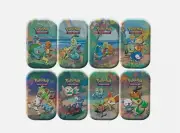 Pokemon Celebrations Sealed Mini Tin Display - 25th Anniversary (x8 tins)